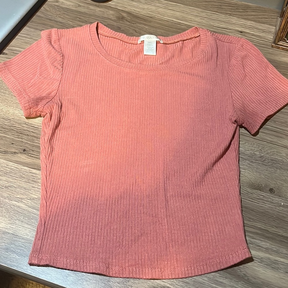 Ribbed baby tee